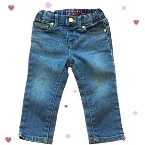The Children's Place Girls Toddler 18-24 month  Skinny Light Denim